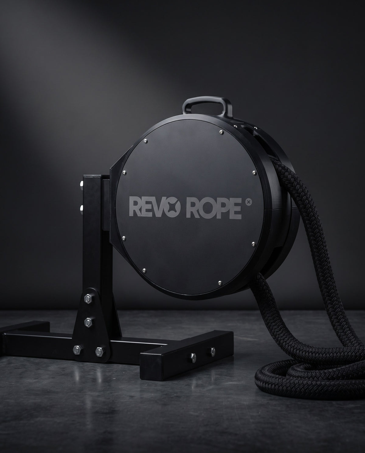 Revo Rope Basic por detrás, con la placa Revo Rope